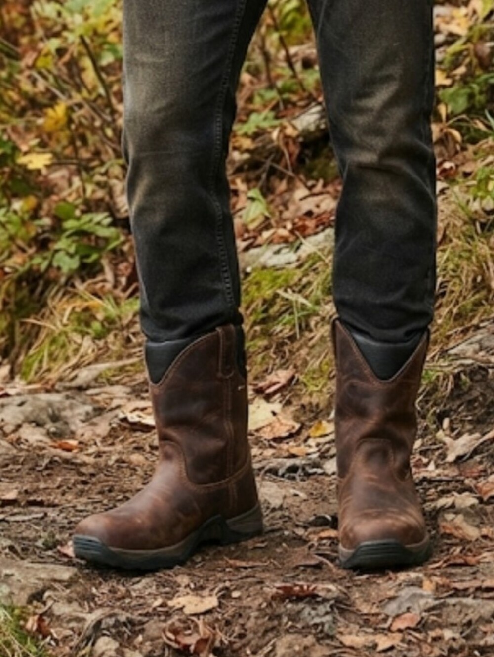 Cabelas Mens Dry Plus Leather Soft Toe 82-5533 Boots Shoes Sz 13D